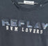 Replay Women Tshirt טישרט ריפליי לנשים שחור